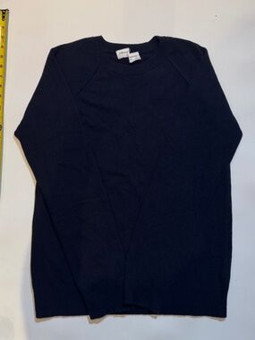 Officine Générale Dark Navy Blue Crewneck Sweater Men's Medium